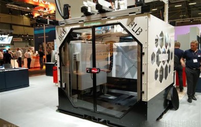 超大3D打印機The Box打印速度1200毫米/秒